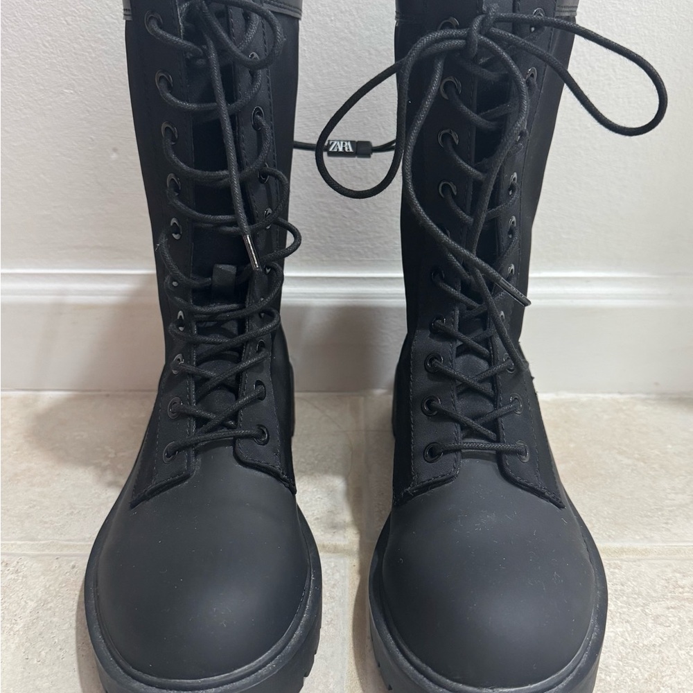 ZARA Black Boots
